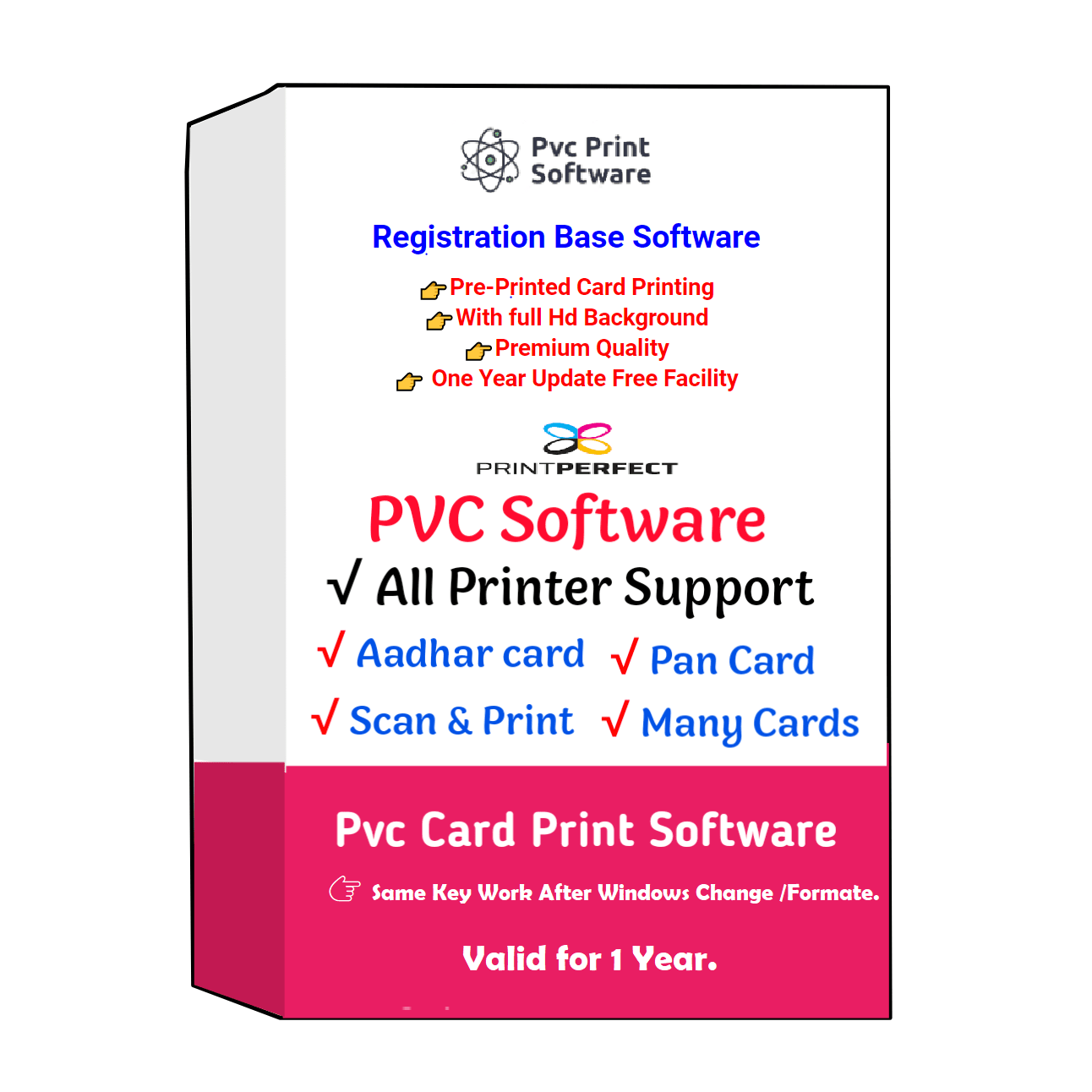 Print Perfect Pro PVC Print Software Printer for Epson L8050